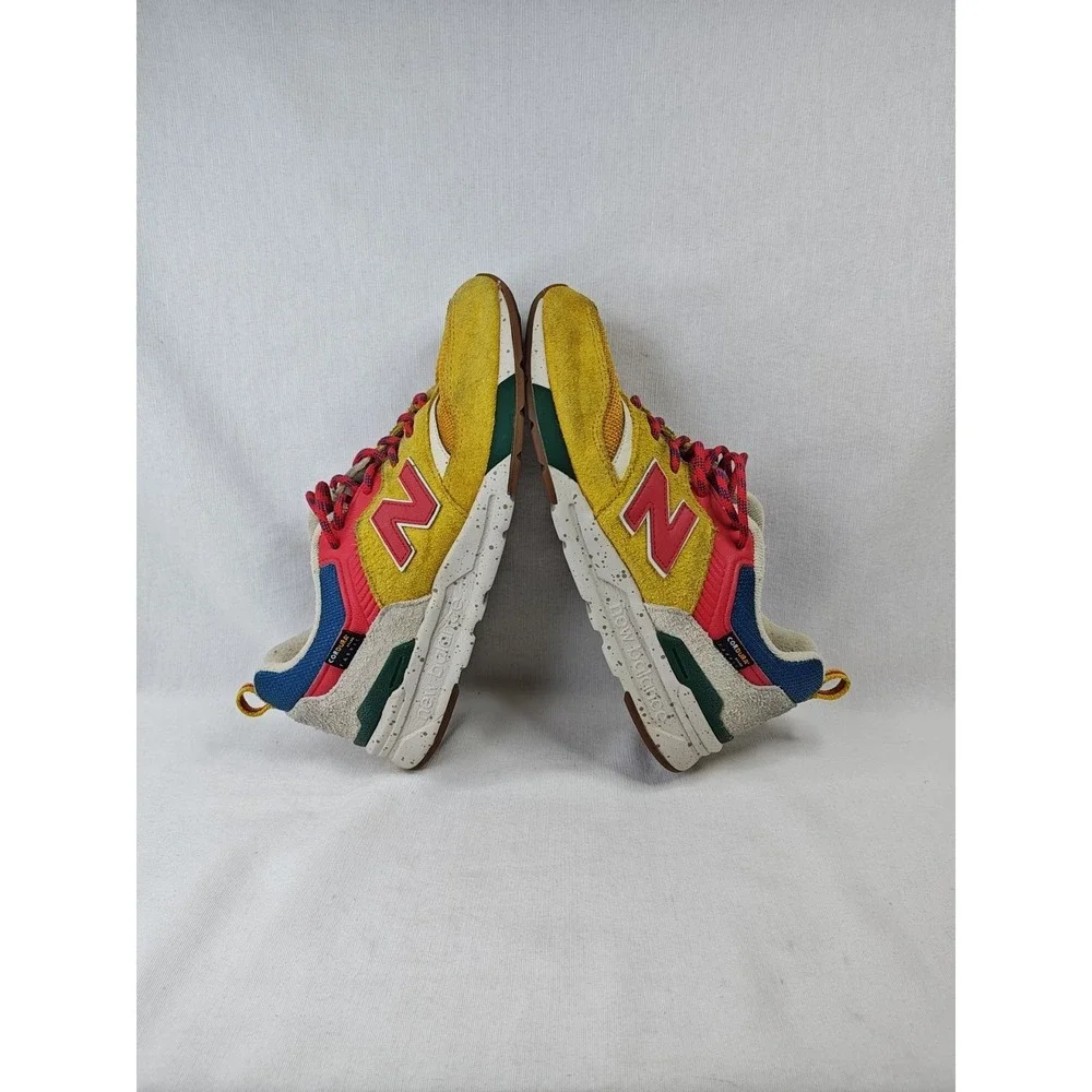 New Balance Women's Size 5‎ Athletic Shoe 997H Red Yellow Multicolor Sneakers